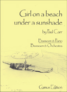 Outer cover of item Girl on a beach under a sunshade
