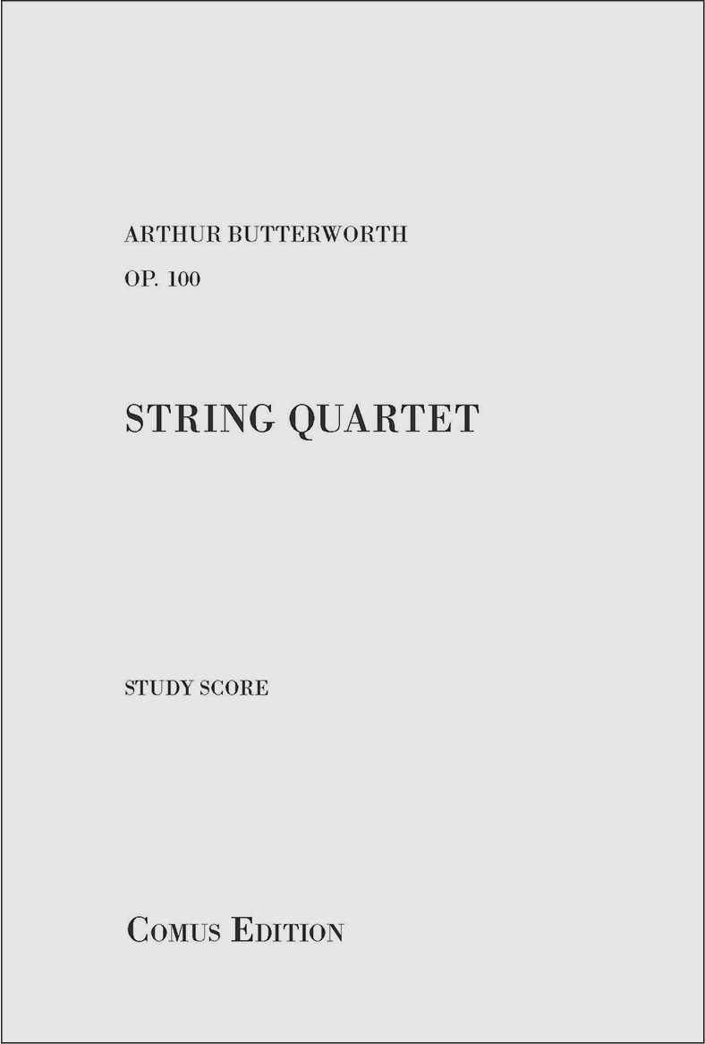 Outer cover of item String Quartet, Op.100