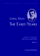 Outer cover of item Lionel Tertis - The Early Years
